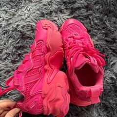 adidas厚底22.5🩷の画像