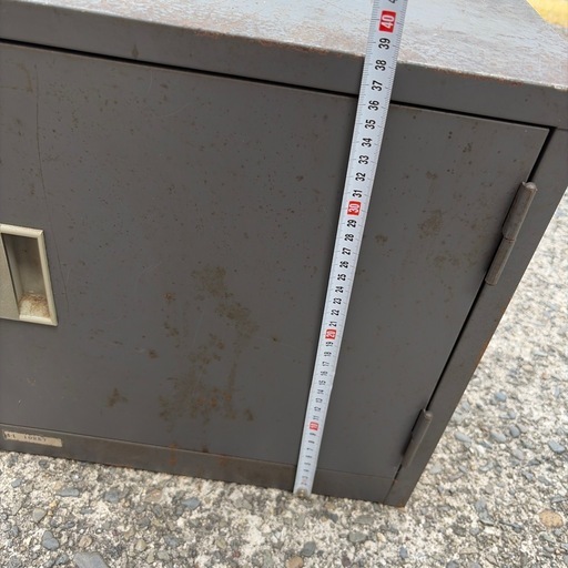 装弾ロッカー　S-L ガンロッカー　東洋事務器　弾入れ　銃弾保管　錠付き　鍵付き　グレー