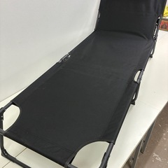 2/3　折りたたみベッド キャンピングコット ヘッドレスト付き　リクライニング3段階の画像