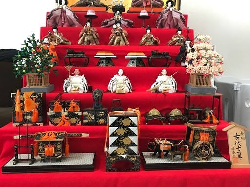 雛人形 7段  68万円→2万円
