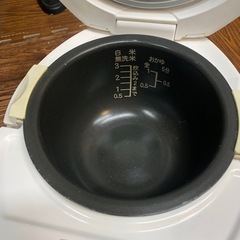 シャープ　炊飯器 KS-H58-W 2006年製　の画像