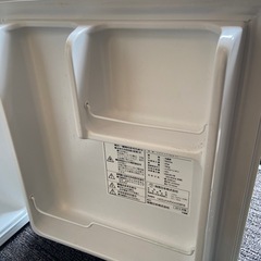 1ドア小型冷蔵庫差し上げますの画像