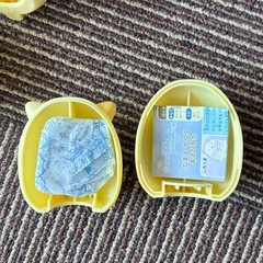 3個　未使用ハッピーセット第２弾　すみっコぐらし ねこ　なまえカルタ　フィギュアの画像