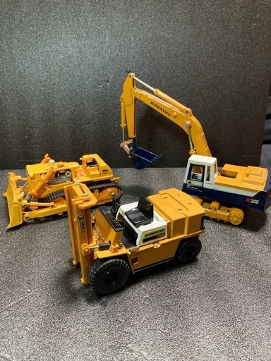 トミカユンボ ブルドーザー リフト ミニチュア✨ヴィンテージ商品