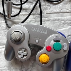 ジャンク2台セット】任天堂純正 ゲームキューブコントローラ（部品取り・修理用）の画像