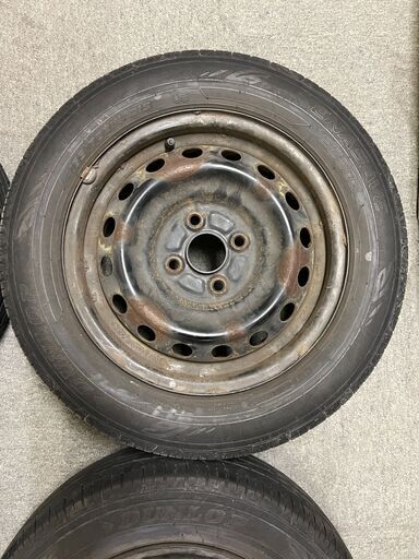 【4/25まで！T00112】 165/70R14　14インチホイール＆夏タイヤ4本セット（ダンロップ/エナセーブ203）　