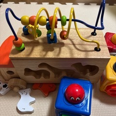 知育おもちゃまとめて(エドインタールーピングの画像