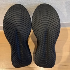 新品）黒スニーカー 25.5cmの画像