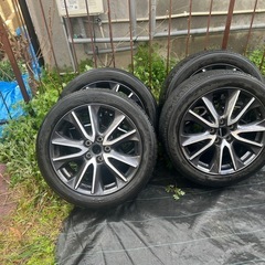215／50R18ホイルタイヤ 4本のせっとの画像