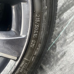 215／50R18ホイルタイヤ 4本のせっとの画像