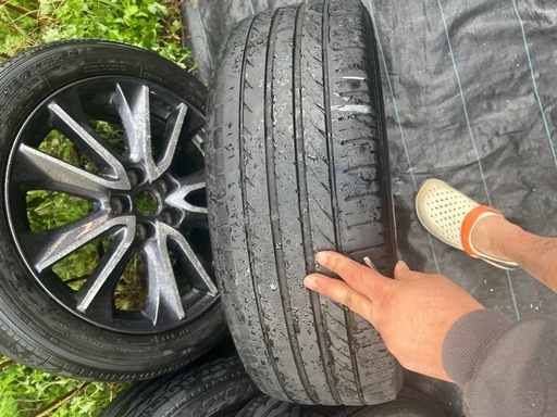 215／50R18ホイルタイヤ 4本のせっと