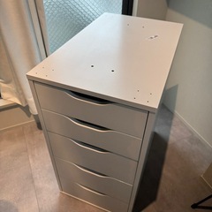 IKEA ALEX 引き出しユニット 5段の画像