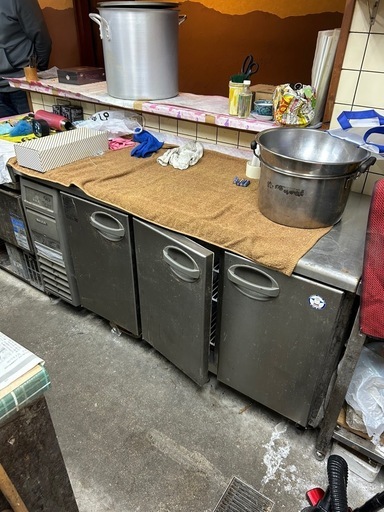 フクシマガリレイ 台下冷蔵庫