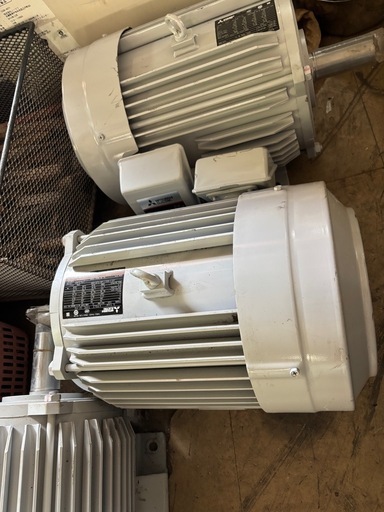 新品❗️三菱電機　モーター　MOTOR 4 POLE　SF- PR 5.5 KW