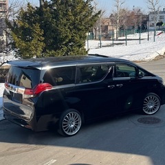 30アルファード前期 カールソン21インチ　7人乗り　3.5Lの画像