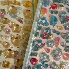 海外製ボンボンドロップシール 8枚セットの画像