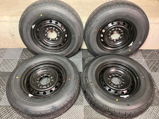 BRIDGESTONE  ECOPIA  RD613 2026年製 新車外し 4本セット バリ山 ハイエース 夏タイヤ エコピア ブリヂストン
