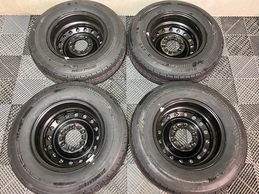 BRIDGESTONE  ECOPIA  RD613 2026年製 新車外し 4本セット バリ山 ハイエース 夏タイヤ エコピア ブリヂストン