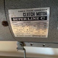 工業用ミシンの画像