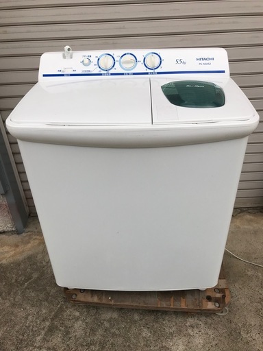 HITACHI 2槽式　洗濯機　PS-55AS2 2021年製　日立