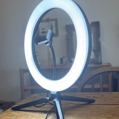 【未使用】自撮りリングライト・スマホスタンドの画像