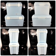 クーラーボックス　2個まとめ　の画像