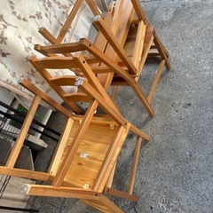 【極美品】IKEAヨックモックダイニングテーブルセットの画像