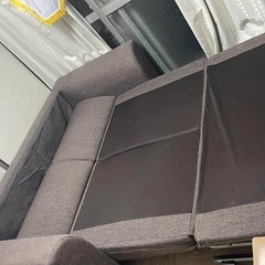 ニトリ2人掛けソファーベッドの画像