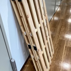 置きスノコベッド【町田市再生家具】0326の画像