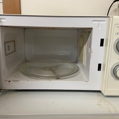 電子レンジ 無料でお譲りします（動作確認済み・自宅引取） の画像
