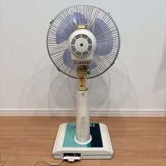 昭和レトロ SANYO　サンヨー 扇風機　御座敷扇 EF-D30XVの画像