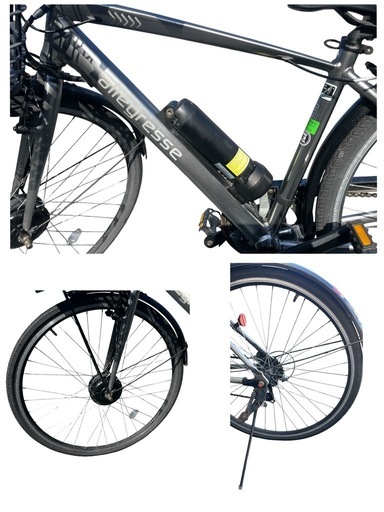 ◯サイモト 電動アシスト自転車 allegresse  アグレス 27型 EB-CRB-B277V-A-AB