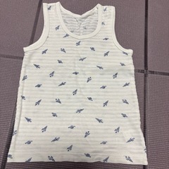 【100cm】男の子用 タンクトップ 下着 インナー 4枚の画像