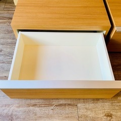 木目調🌷収納付きテレビボード【グッディーズ】の画像