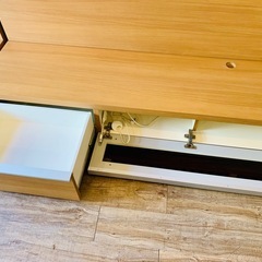 木目調🌷収納付きテレビボード【グッディーズ】の画像