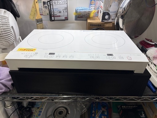値下げしました‼️【IHコンロ】【ニトリ】【台付き】クリーニング済/6ヶ月保証付き【管理番号12603】九