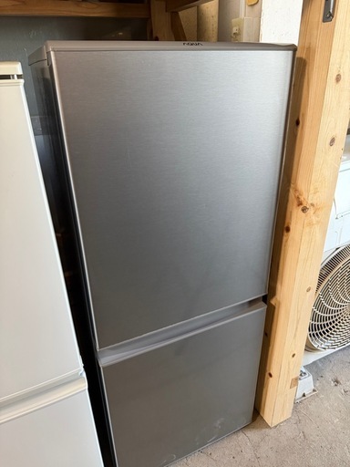 冷蔵庫 ブラッシュシルバー AQR-13K-S [126L /2ドア] [冷凍室 46L]2021年