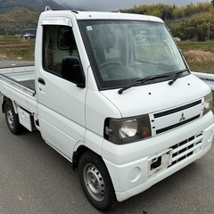 絶好調！4WD⭐︎MT⭐︎MITSUBISHI⭐︎ワンオーナー！エアコン パワステ付⭐︎不具合なし⭐︎の画像