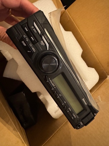 三菱ふそう純正　Bluetooth付き1dinラジオ