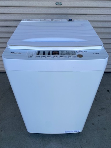 ☆Hisense 洗濯機 5.5kg HW-E5504 2022年製