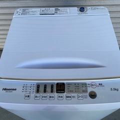 Hisense 洗濯機 5.5kg HW-E5504 2022年製の画像