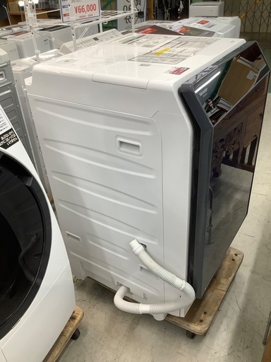 安心の６ヶ月保証付き！！　SHARP 　11kgドラム式洗濯乾燥機　ES-W112-SL  2020年製