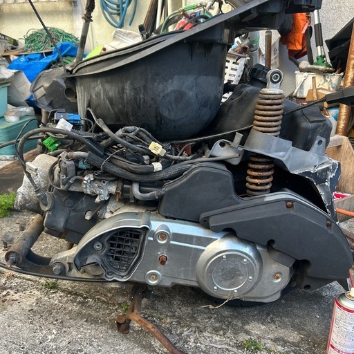アドレスv125Gエンジンマフラーセンサー付