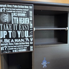 壁面家具　テレビ台の画像