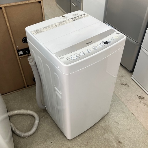 今2603-1168 Haier 洗濯機 JW-E45CF 2022年製 4.5kg 動作確認済み キズ汚れ有り