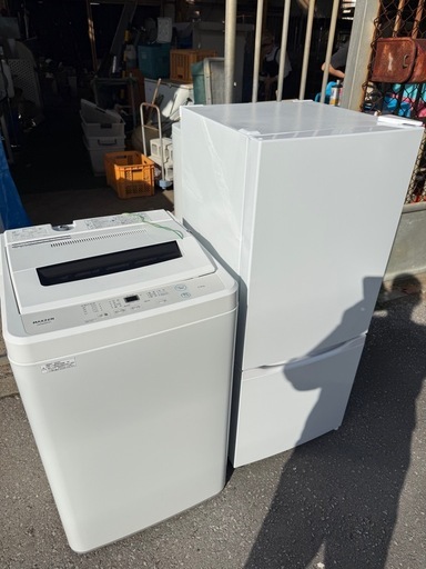 MAXZEN冷蔵庫、洗濯機