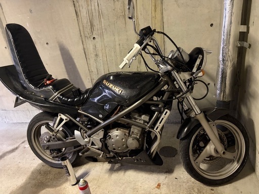 ヤマハ SR400に使用 Peyton Place　ペイトンプレイス　PPMC リアサスペンション　中古 ヤマハ SR400に使用 Peyton Place ペイトンプレイス PPMC リア