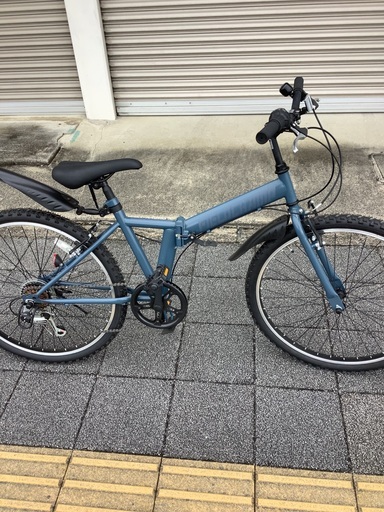MTBタイプ・折り畳み自転車！ほとんど新車みたい