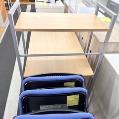 【ドリーム池田】◎ジモティ割7%◎ラック付きデスク【47523】の画像