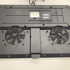 美品！2018年製 山善 二口IHコンロ　IHW-S1460G(B)の画像